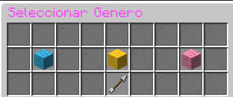 Selección de género